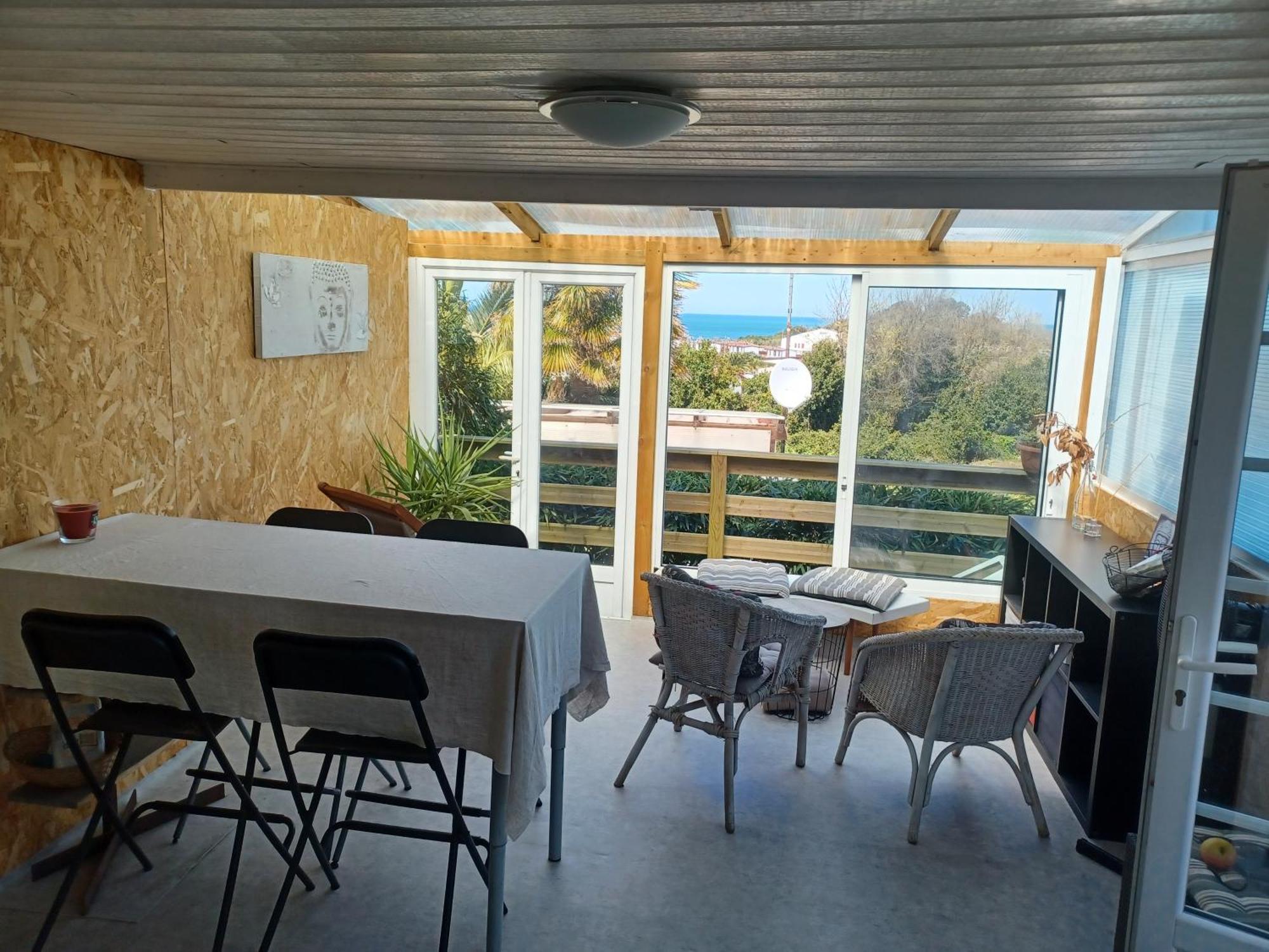 Mobil-Home Vue Ocean/400 M De La Plage A Saint Jean De Luz Esterno foto