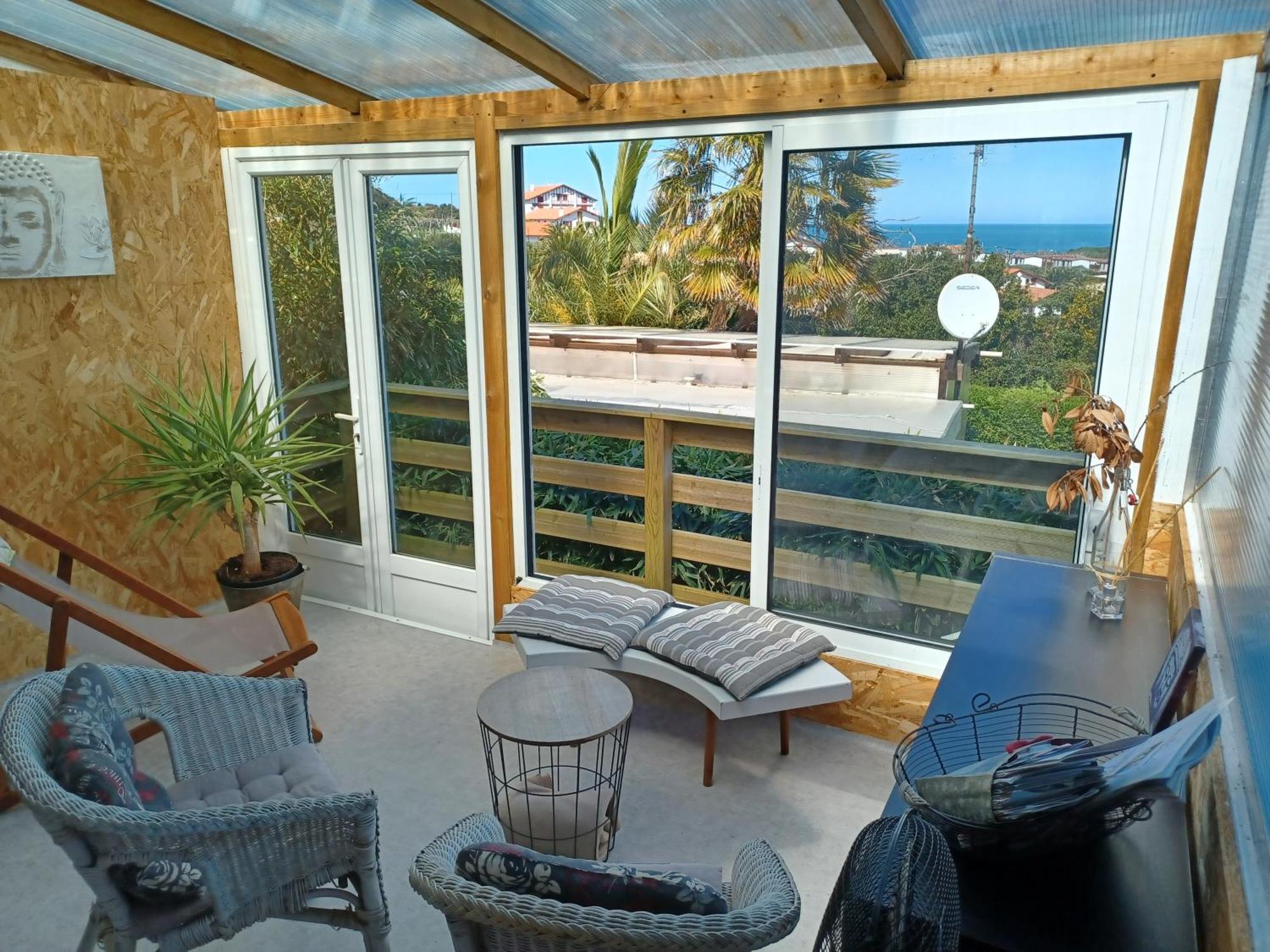 Mobil-Home Vue Ocean/400 M De La Plage A Saint Jean De Luz Esterno foto